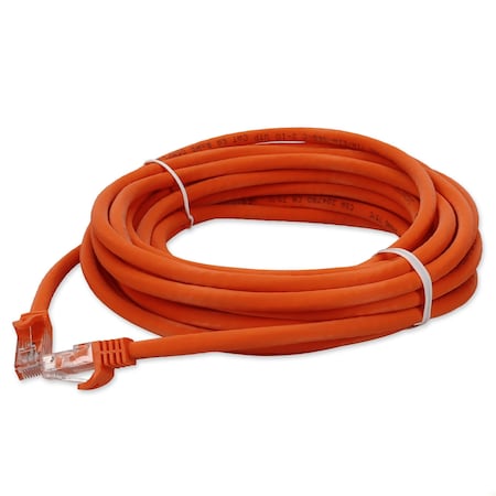Add-On 50FT RJ-45 MALE TO RJ-45 MALE CAT6A STRAIGHT ORANGE UTP COPPER PVC PAT ADD-50FCAT6A-OE